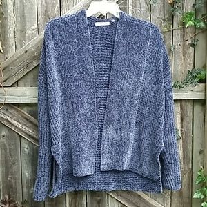 89th & Madison Soft Dusty Blue Chenille Sweater
